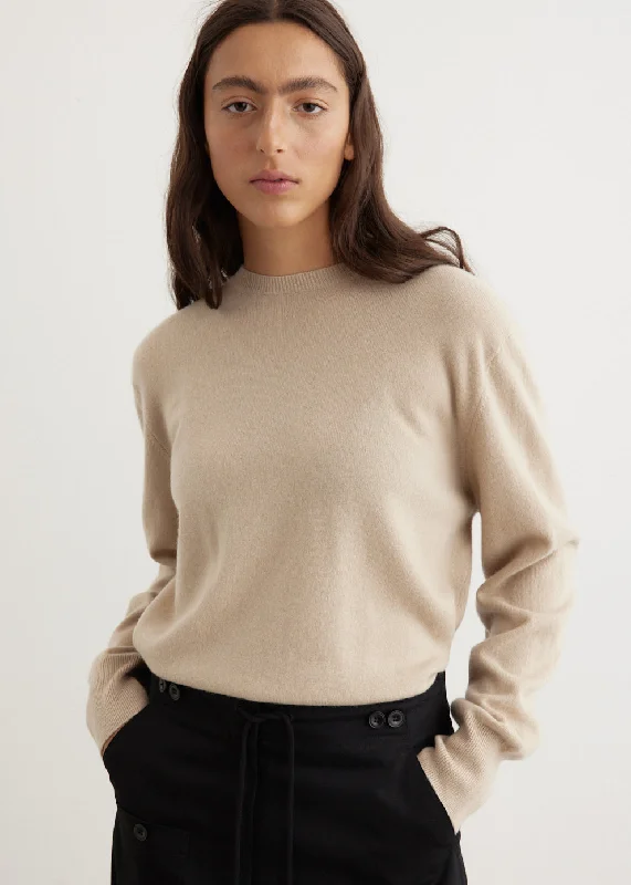 Crew-Neck Cashmere Knit