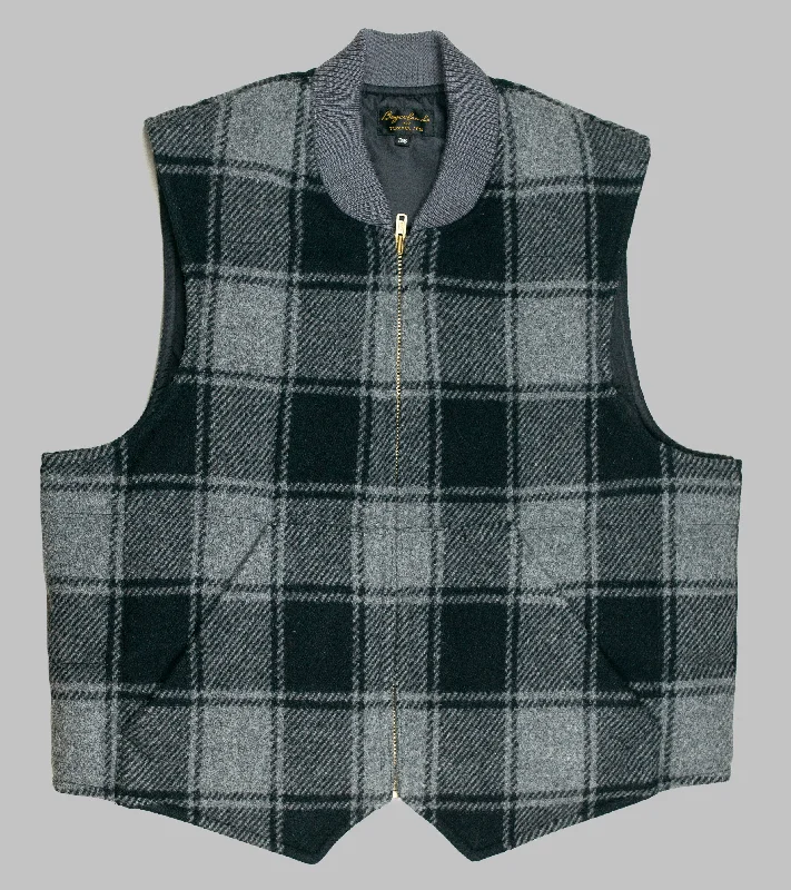 Bryceland's Flannel Down Vest