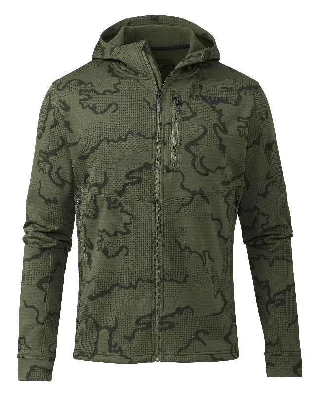 Ridgepoint Fleece Hoodie | Olive Tonal